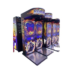 Máquina de Boxeo Dragón para 2 Jugadores, 220V, para Centros Comerciales, Equipo de Arcade para Prueba de Fuerza de Brazos, Máquina de Boxeo Coca-Cola Divertida - Product Image 3
