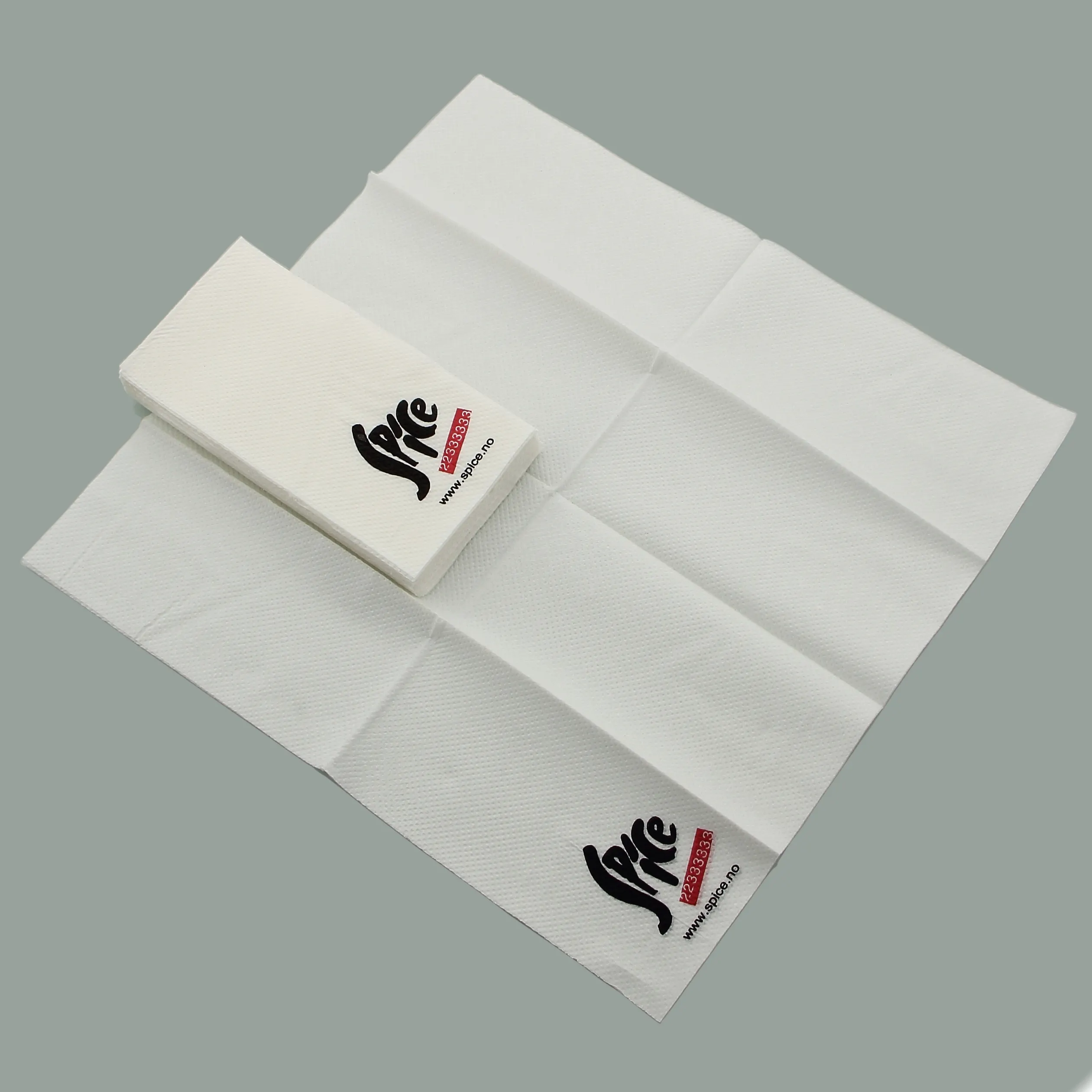 Food contact safe ready fold dinner napkin Paper dinner napkins Custom printing dinner napkins