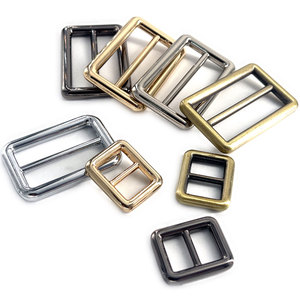 Oferta Caliente: Hebillas Deslizantes Ajustables con Anillo Cuadrado para Cinturones, Herrajes de Cuero, Hebillas Metálicas de Aleación de Zinc, Accesorios - Product Image 6