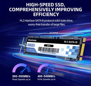 BESTOSS M.<span class=keywords><strong>2</strong></span> 2280 Disco Rígido OEM NGFF 120GB 128GB 240GB 512GB 1TB Unidade de Estado Sólido M2 SATA SSD - Product Image 4