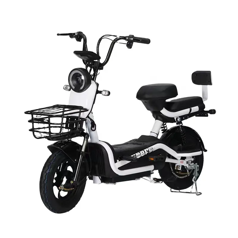 Motocicleta elétrica tipo Notícias 2024 Bicicleta urbana com duas rodas e bateria