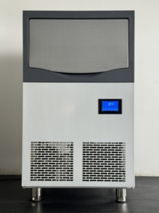 Máquina de Hielo Comercial Eléctrica de Acero Inoxidable, 60 kg/Día, para Hoteles, Hogares, Autos y Uso en Exteriores - Product Image 5
