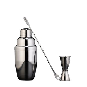 Coctelera de Acero Inoxidable de Gran Capacidad, Moderna y Minimalista, de Tres Segmentos, Juego de Herramientas para Coctelería - Product Image 5