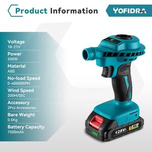 <span class=keywords><strong>Aspirateur</strong></span> sans fil <span class=keywords><strong>18V</strong></span> 500W DIY avec batterie <span class=keywords><strong>Makita</strong></span> rechargeable en ABS pour le nettoyage des ordinateurs et de la poussière - Product Image 6