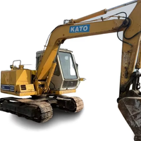 Prix bon marché Original utilisé hydraulique Diesel Kato HD250 Excavatrice avec Excellent état de fonctionnement de haute qualité à vendre