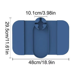 LM LM25510 Organizador Clásico de Silicona para Reposabrazos con Bolsillos de Almacenamiento para Mando a Distancia, Teléfono Móvil, Tablet y Portavasos Antideslizante para Sofá - Product Image 4