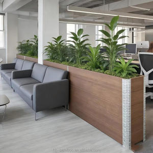 Cama de Jardín de <span class=keywords><strong>Bambú</strong></span> Tejido en Hilo, Resistente a la Corrosión, Ecológica, para Balcón e Interiores, para Flores Artificiales - Uso Doméstico y de Jardín - Product Image 1