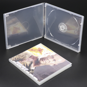 Estuches Transparentes para CD WEISHENG, Embalaje para Medios en Blanco, Estuche Delgado de Polipropileno de 5 mm con Película Protectora para Almacenamiento de CD, DVD y <span class=keywords><strong>Blu</strong></span>-<span class=keywords><strong>ray</strong></span> - Product Image 3