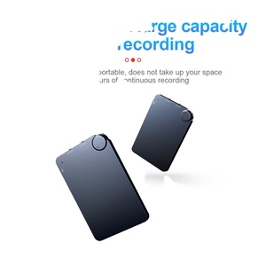 เครื่องบันทึกเสียงแบบการ์ดบางเฉียบ รุ่น K2 Ultra-thin แบตเตอรี่ใช้งานได้ยาวนาน เครื่องบันทึกเสียงดิจิตอล เครื่องเล่น MP3 สำหรับการประชุม - Product Image 3