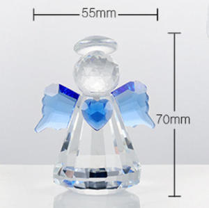 Handmade Mini Crystal <b>Angel</b> Figurine Artisanal Home Table Decoration Collectible Paperweight Ornaments Christmas <b>Gifts</b> - Product Image 6