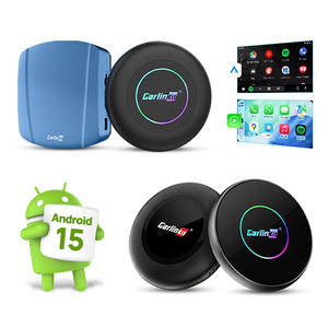 Kit Carlink Android Auto Ultra Android 15 Adaptateur Carplay 8 Go de RAM 128 Go de ROM 5G Datawork GPS Dongle Car Play 6350 Ai Box pour BMW - Product Image 1