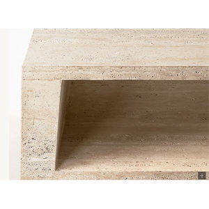 フレンチスタイルホールデコレーションシンプルスタイルソリッドストーンポーチテーブルデザイナー天然大理石コンソールテーブル - Product Image 4