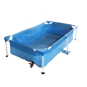 <span class=keywords><strong>Piscine</strong></span> <span class=keywords><strong>hors</strong></span> <span class=keywords><strong>sol</strong></span> <span class=keywords><strong>rectangulaire</strong></span> extérieure à cadre en acier métallique de taille familiale pour <span class=keywords><strong>piscine</strong></span> structurelle pour enfants - Product Image 2