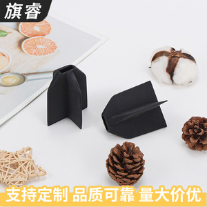 Black Butter Scraper Tip Rectangle Cake Baking Tool For Kitchen Use - Product Image 3