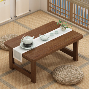 Wood Coffee Table Multifunctional <b>Foldable</b> Home Living Room Study <b>Desk</b> Bedroom Table QXKZ-HSL18 - Product Image 2