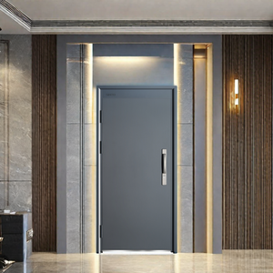 Yeni tasarım amerikan Villa iç kapı giriş ofis güvenli oda güvenlik giriş Metal soğuk haddeleme çelik kapılar - Product Image 5
