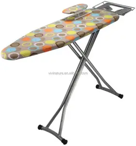 Metal folding height adjustable mini ironing board for hotel