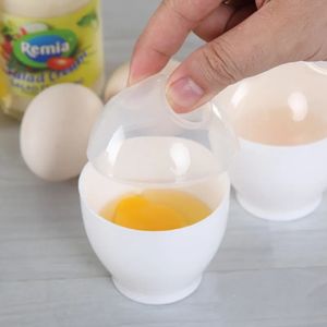 Fornello per uova a microonde bianco forno a microonde tazza <span class=keywords><strong>bracconiere</strong></span> bollitore per uova strumento di cottura a vapore accessori da cucina - Product Image 6