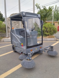 2024년 신형 수동 전기 청소기 가정 정원 및 트럭 도로 먼지 수집용 - Product Image 2