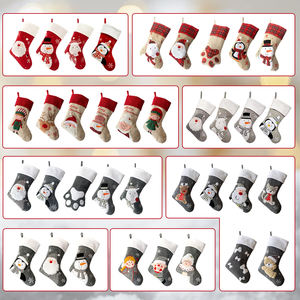 Meilleure vente fantaisie personnalisé <span class=keywords><strong>Jute</strong></span> toile <span class=keywords><strong>de</strong></span> <span class=keywords><strong>jute</strong></span> Beige flocon <span class=keywords><strong>de</strong></span> neige décoration personnalisée sac cadeau bas <span class=keywords><strong>de</strong></span> Noël <span class=keywords><strong>de</strong></span> Noël - Product Image 6