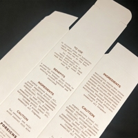 Boîte en papier d'impression couleur haute qualité sur mesure pour flacon compte-gouttes d'huile essentielle, emballage pour soins capillaires, huiles corporelles et cosmétiques