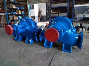 Bomba Centrífuga de Doble Succión de Alta Presión 1500 bar, Bomba de Agua Autocebante con Motor S, SH, KQSW - Product Image 2