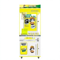 Machine à griffes Banana Land, machine à griffes à monnayeur, petite machine à griffes pour magasin de proximité