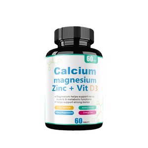 Tableta masticable de resistencia ósea con logotipo personalizado OEM, suplemento alimenticio de calcio, vitamina <span class=keywords><strong>D</strong></span>, tabletas de calcio, magnesio, zinc, vitamina D3 - Product Image 5