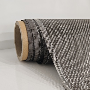 Tela 100% Fibra de Carbono, Tejido Liso, Ignífuga, Aislante Térmico, Resistente a la Abrasión, Ligera y Personalizable para Bolsos y Carteras - Product Image 5