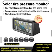 Système de surveillance de la pression des pneus pour camions légers et camping-cars, best-seller européen et américain - Affichage double 09,9 bars/14,4 PSI
