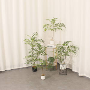 <span class=keywords><strong>ต้น</strong></span>ไผ่ประดิษฐ์<span class=keywords><strong>บอน</strong></span>ไซสำหรับตกแต่งบ้านในร่มพร้อมใบธรรมชาติจำลอง JWS4008 - Product Image 1