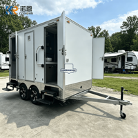 Douche et toilettes mobiles VIP pour camping-car, caravane, remorque, conteneur extérieur portable, écologique, pour camping et voyage