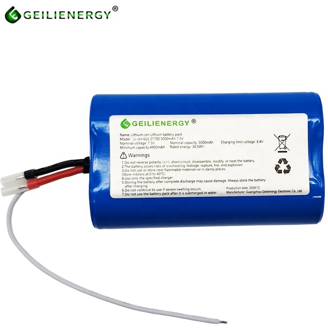 KC CB Certificate Batteries 21700 2s1p 7.3v 7.4v 5.2ah 5ah 21700 Lithium Ion 18650 Battery Pack