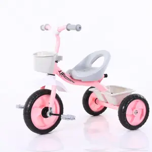 子供が車に乗る/新しいデザインのファッション安全キッズペダル三輪車/赤ちゃん三輪車インド