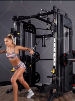 Système de poulies doubles réglables en métal pour la musculation à domicile, machine de tirage vertical mural pour le dos, entraînement de force