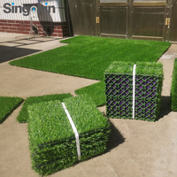 Bester Preis Künstlicher Teppich Gras synthetischer dicker Rasens piel platz Kunstrasen Fußballplatz Kunstrasen
