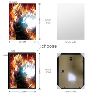 โปสเตอร์ที่กำหนดเอง<span class=keywords><strong>3D</strong></span> แบบฝาพับรูปดราก้อนบอล Z goku โปสเตอร์ Wukong vegeta <span class=keywords><strong>Saint</strong></span> <span class=keywords><strong>Seiya</strong></span> <span class=keywords><strong>3D</strong></span> ภาพพิมพ์ลายอนิเมะ - Product Image 6
