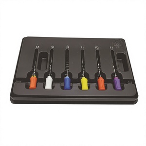 Juego de Limas para Conductos Radiculares, 6 Piezas, Instrumentos Dentales Manuales para Terapia Oral - Product Image 1