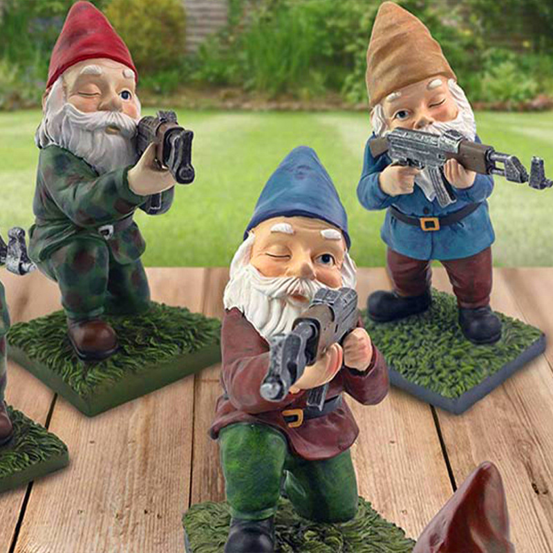 3 Stck Mini-Zwerge mit Gewehr, lustige Harzstatuen, niedliche DIY-Bonsai  fr Schreibtisch, Garten, Skulptur, Heimdekoration| Alibaba.com
