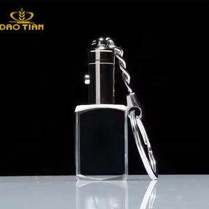 Factory Engraving Blank square Crystal Keychain Blank K9 Gifts Wedding Souvenirs Glass Keyring for Guests Gift Sets