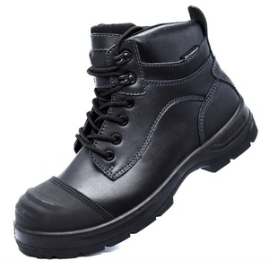 Libre de metales de seguridad zapatos de trabajo zapatos de botas para campo de aceite con resistente al calor - Product Image 1