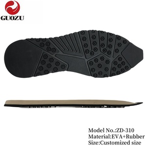Semelle extérieure flexible pour chaussures de sport durables et légères avec semelle intérieure en EVA Semelle antidérapante confortable en caoutchouc - Product Image 2