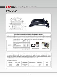 กระบอกไฮดรอลิกสแตนเลสขนาดเล็ก รุ่น KRM100 สำหรับรถดัมพ์ รถพ่วงยกเทท้าย ยี่ห้อ Power Team Hydraulic <span class=keywords><strong>Kosmek</strong></span> - Product Image 3