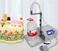 Machine de remplissage et de bouchage automatique TES pour bouteilles d'huile et d'eau, remplisseuse de liquides de petite taille haute précision pour bière et canettes