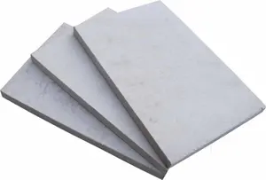 Revestimiento de pared de construcción de decoración con tablero de fibrocemento de tratamiento impermeable Múltiples aplicaciones