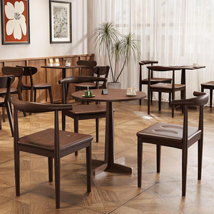 Xzy cao cấp tất cả-rắn gỗ hình chữ nhật bàn ăn ghế thiết lập cho nhà hàng cao cấp Nhà căn hộ phòng ăn đồ nội thất - Product Image 3