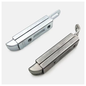 Chốt Bu Lông Bù Đắp Bu Lông Lò Xo Cửa Hộp An Toàn Phẳng Và Bu Lông Khóa Cửa Tự Động Chốt Bấm Kéo Ngón Tay - Product Image 2