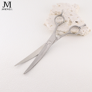 Cao cấp hoàn thành vật nuôi chải chuốt kéo 7.0 "cong mỏng kéo cho chó chải chuốt kéo - Product Image 6