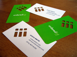 Cartes de visite personnalisées en gros, luxe, découpées, impression offset, pelliculage, taille personnalisée en 7 jours - Product Image 3