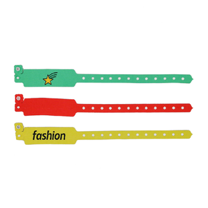Bracelets tissés en tissu jetable personnalisés de vente chaude imperméables avec <span class=keywords><strong>code</strong></span> QR brodé réglable pour les fêtes d'événement - Product Image 5